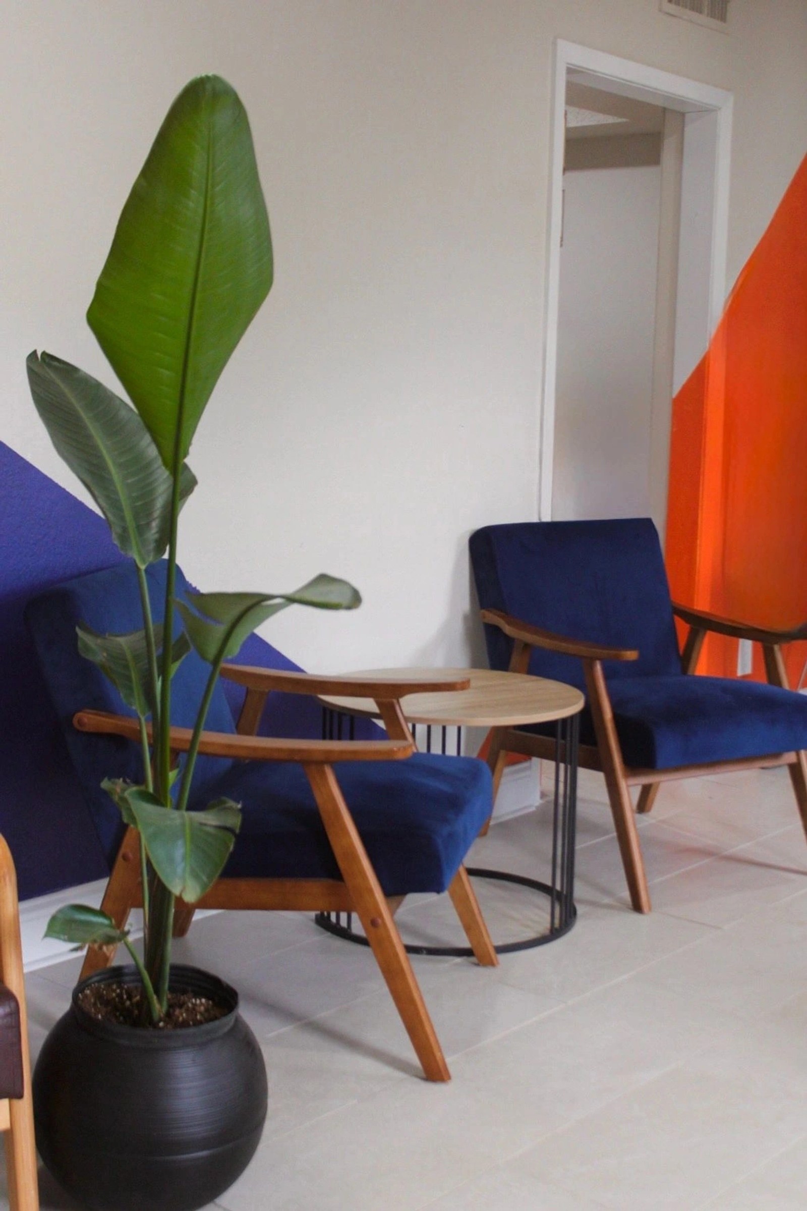 Karibu Coffees warm cafe interior